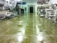 室內地坪聚脲噴涂案例